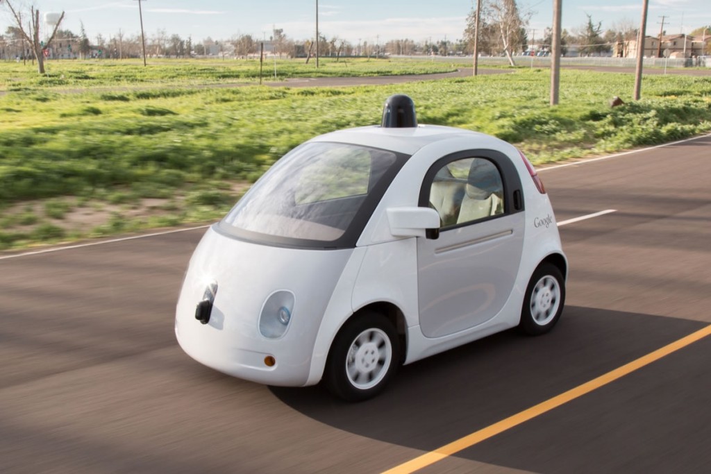 Google self-driving car from https://www.google.com/selfdrivingcar