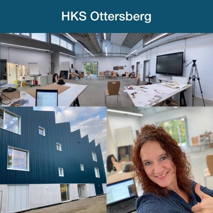 Birgitta Borghoff im Forschungslabor Künstlerische Intervention an der HKS Ottersberg