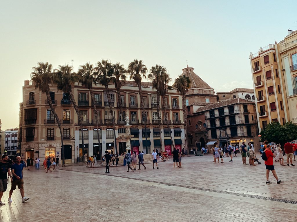 Stadtaufnahme Praktikum Málaga