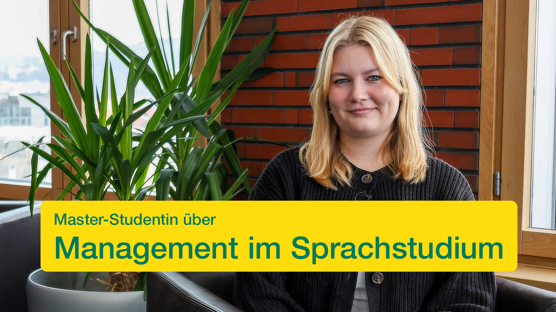 Masterstudentin Antonia erzählt, was Lingustic Diversity Management für sie bedeutet