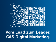 Vom Lead zum Leader. CAS Digital Marketing.