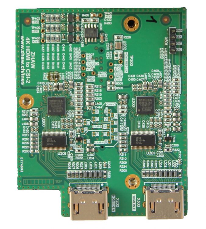 4K HDMI to CSI Interface for TX1 Evalboard - Embedded High Performance ...