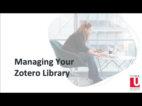 Mastering Zotero - Unit 1, Module 5: An easier way to manage tags and related items