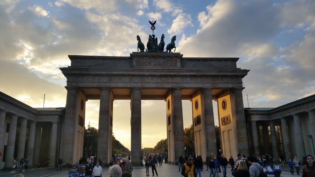 Brandenburger Tor auf der Bildungsreise nach Berlin 
