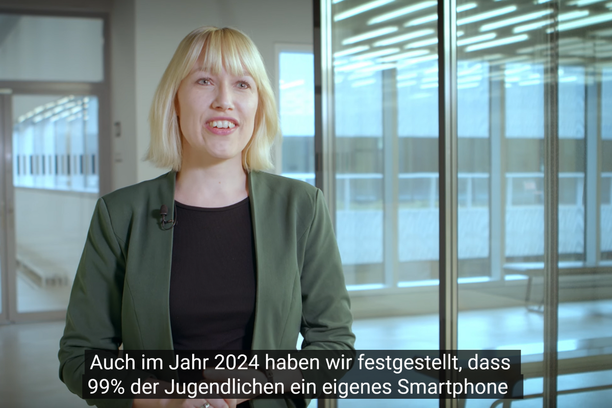 James Studie 2024 Statement Liliana Suter, Medienpsychologin am Psychologischen Institut ZHAW