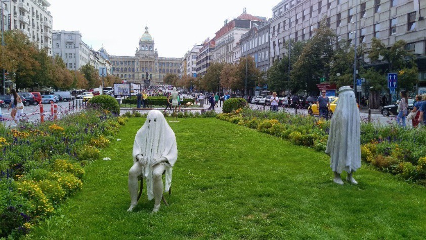 Sculptures in Prague