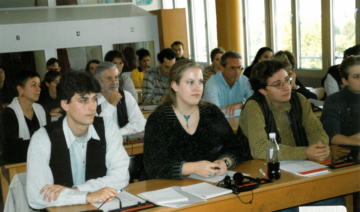 Unterricht 1987 Lorenz Mohler als Student