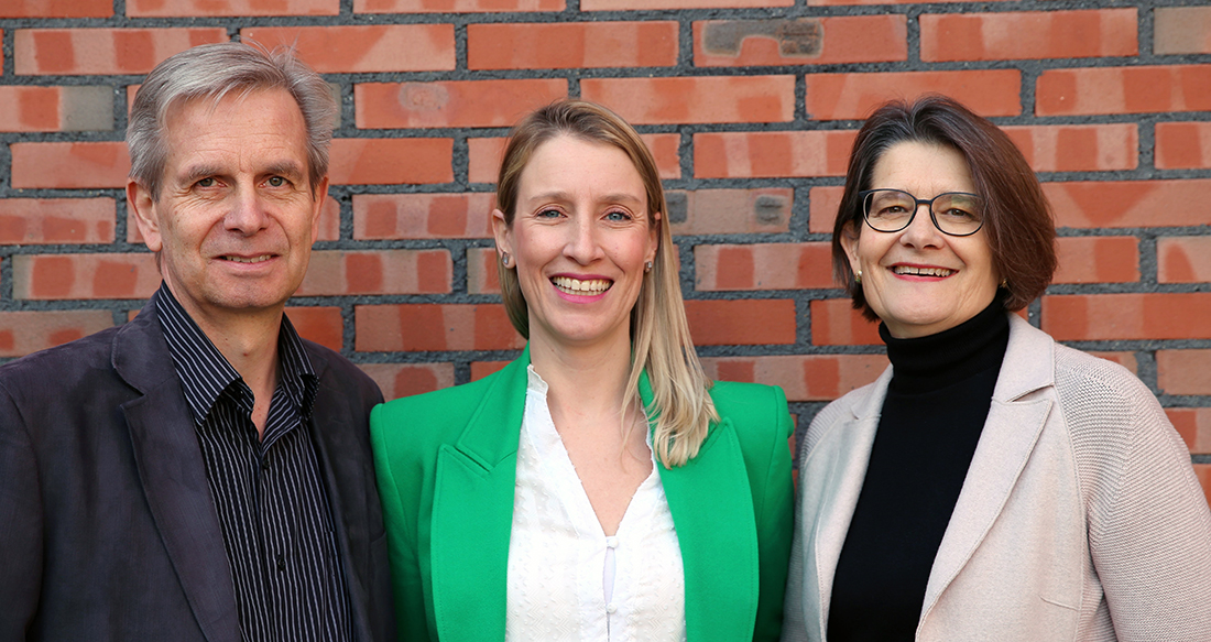 Markus Niederhäuser, Katharina Krämer und Nicole Rosenberger forschen am IAM der ZHAW zu den Themen der digitalen Transformation der Unternehmenskommunikation.