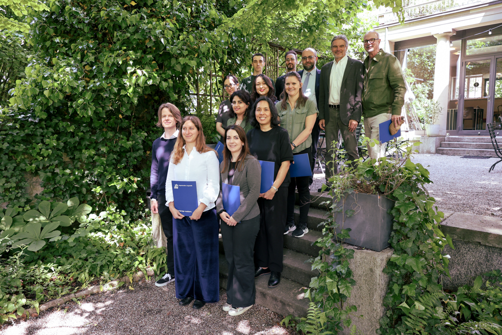 PhD Gruppe bei dem Abschluss des PhD-School.