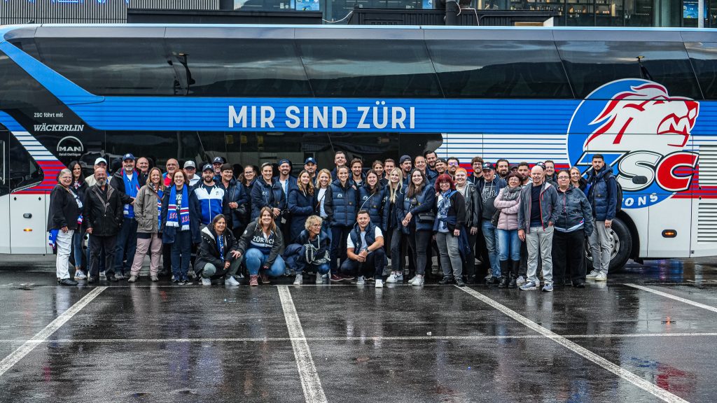 Mit der Geschäftsstelle gemeinsam ans ZSC-Auswärtsspiel