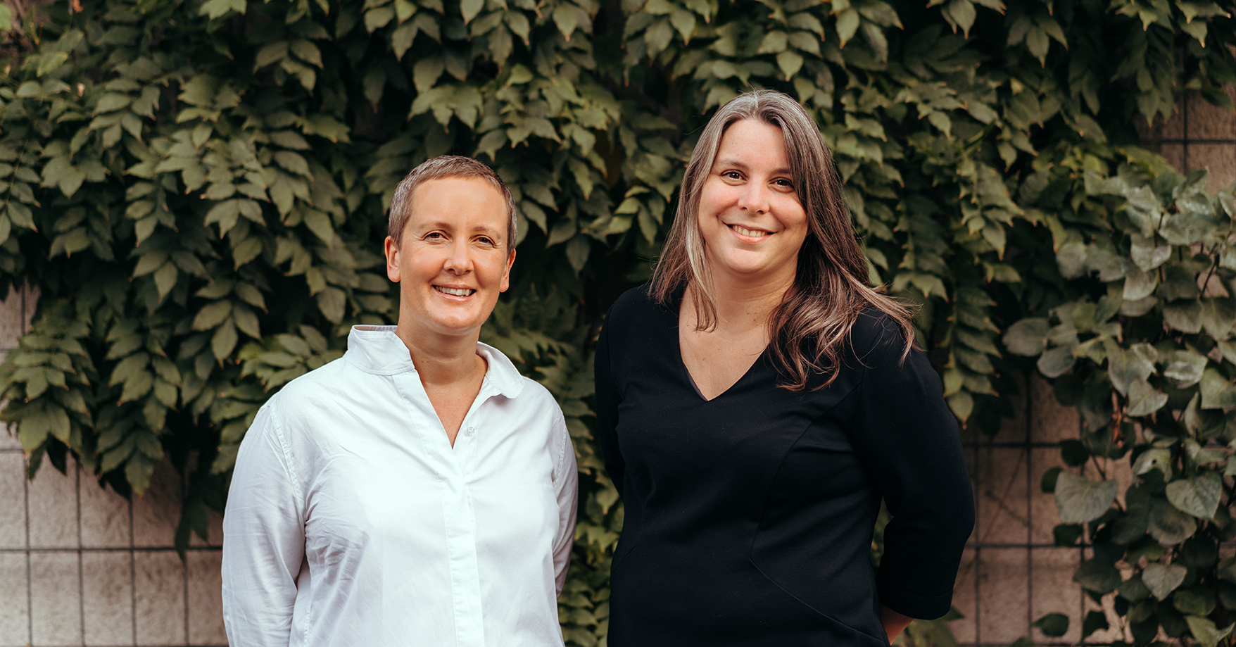 Co-Leiterinnen ZHAW IUED Institut für Übersetzen und Dolmetschen Chantal Wright und Alice Delorme Benites