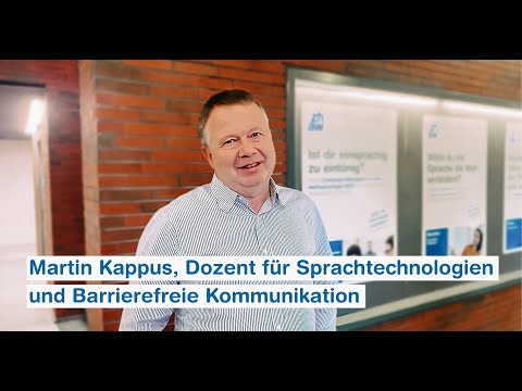 Martin Kappus, Dozent für Sprachtechnologie und Barrierefreie Kommunikation am ZHAW IUED