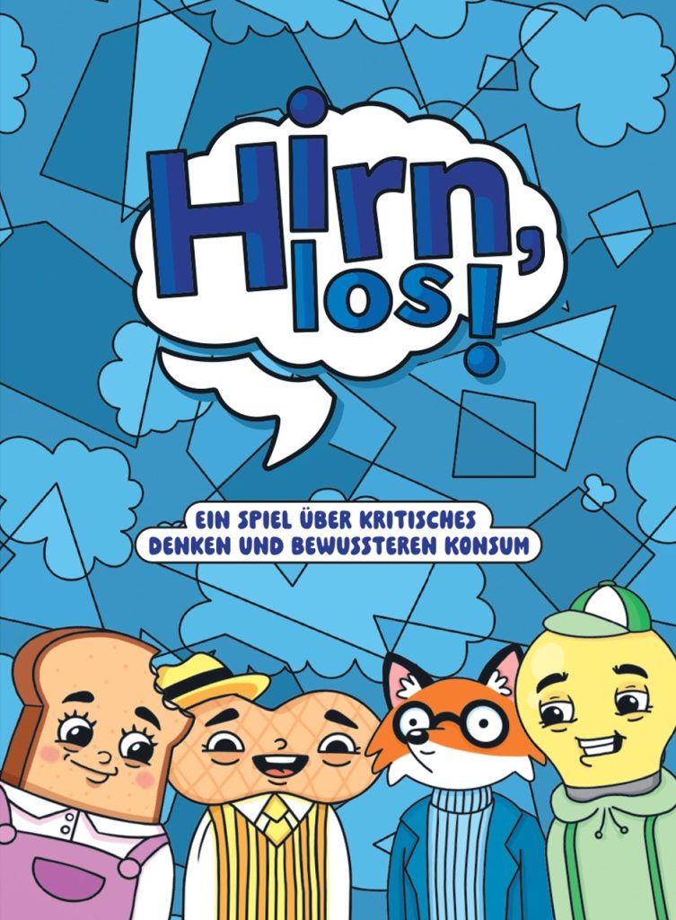 Kartenspiel «Hirn, los!» über kritisches Denken und bewussten Konsum