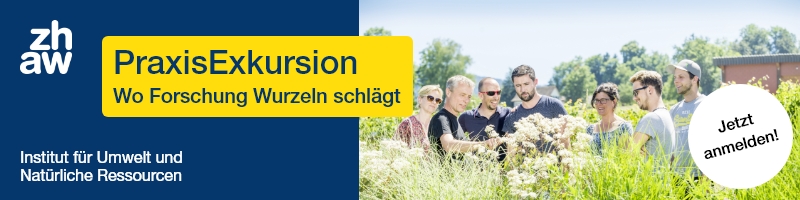PraxisExkursion – wo Forschung Wurzeln schlägt
Raus aus dem Hörsaal, hinein ins echte Leben! Die PraxisExkursion der Forschungsgruppe Pflanzenverwendung am ZHAW – Institut für Umwelt und Natürliche Ressourcen zeigt Forschung dort, wo sie wirkt. Die Teilnehmenden erleben in Landschaften, privaten Gärten, urbanen Grünräumen und zukunftsweisenden Projekten, wie aus Wissen lebendige Lösungen in der Pflanzenverwendung entstehen. Eine Einladung zum Entdecken, Staunen und Mitdenken.