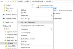 SWITCHDrive Datei teilen