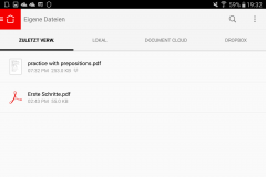 Adobe Reader Speicherkonten