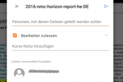 OneDrive Datei freigeben