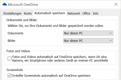OneDrive Bilder automatisch hochladen