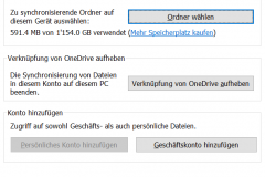 OneDrive Geschaftskonto hinzufügen