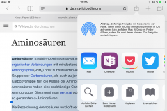 OneNote Datei senden