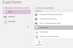 OneNote Export