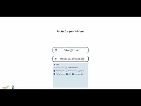 Validating and Quality-Checking Docker Compose Files