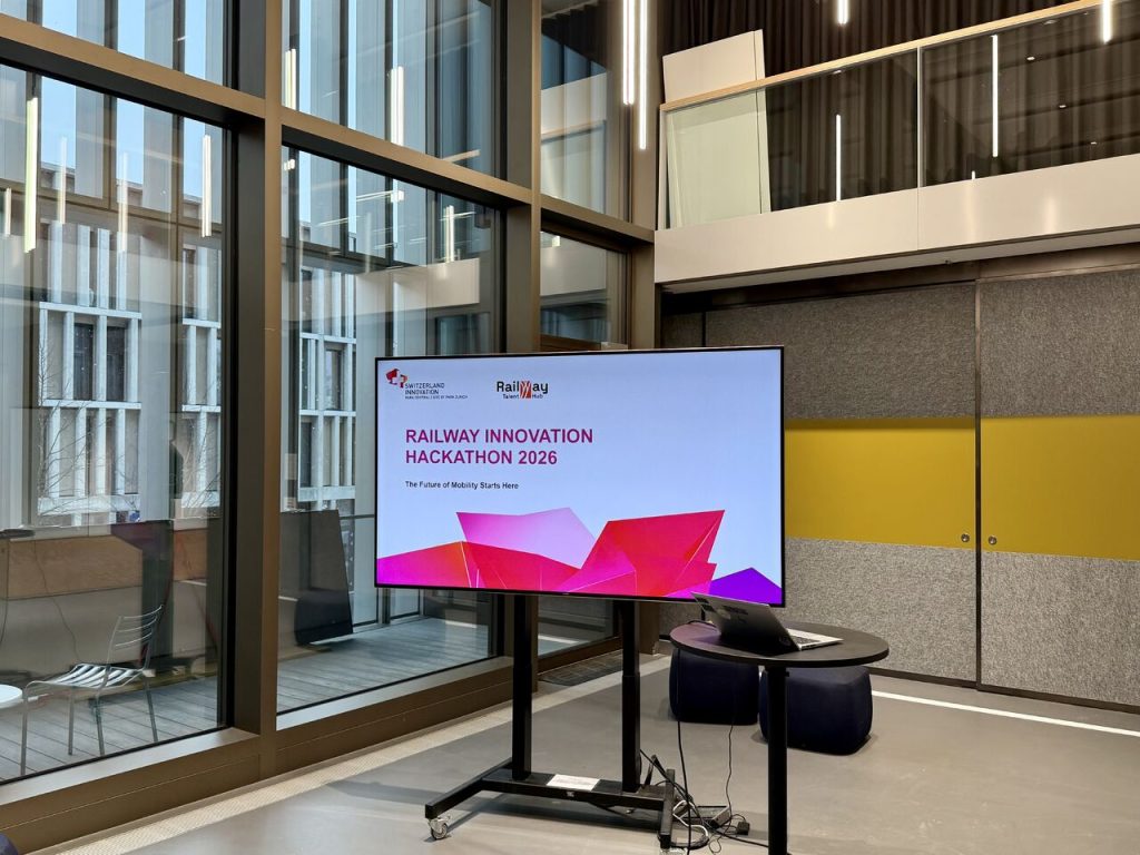 Begrüssungsbildschirm Hackathon 2026