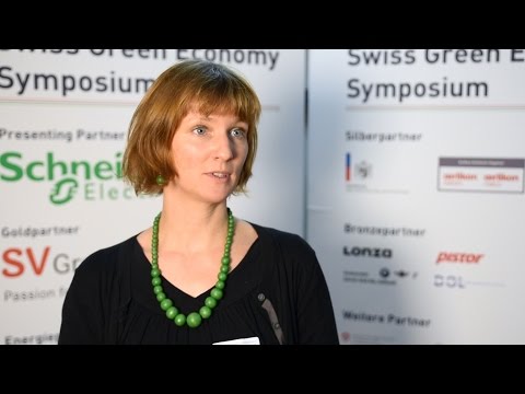 Andrea Hüsser, Erklärung von Bern, am Swiss Green Economy Symposium 2014