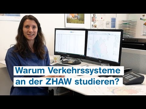 Warum Verkehrssysteme an der ZHAW studieren?
